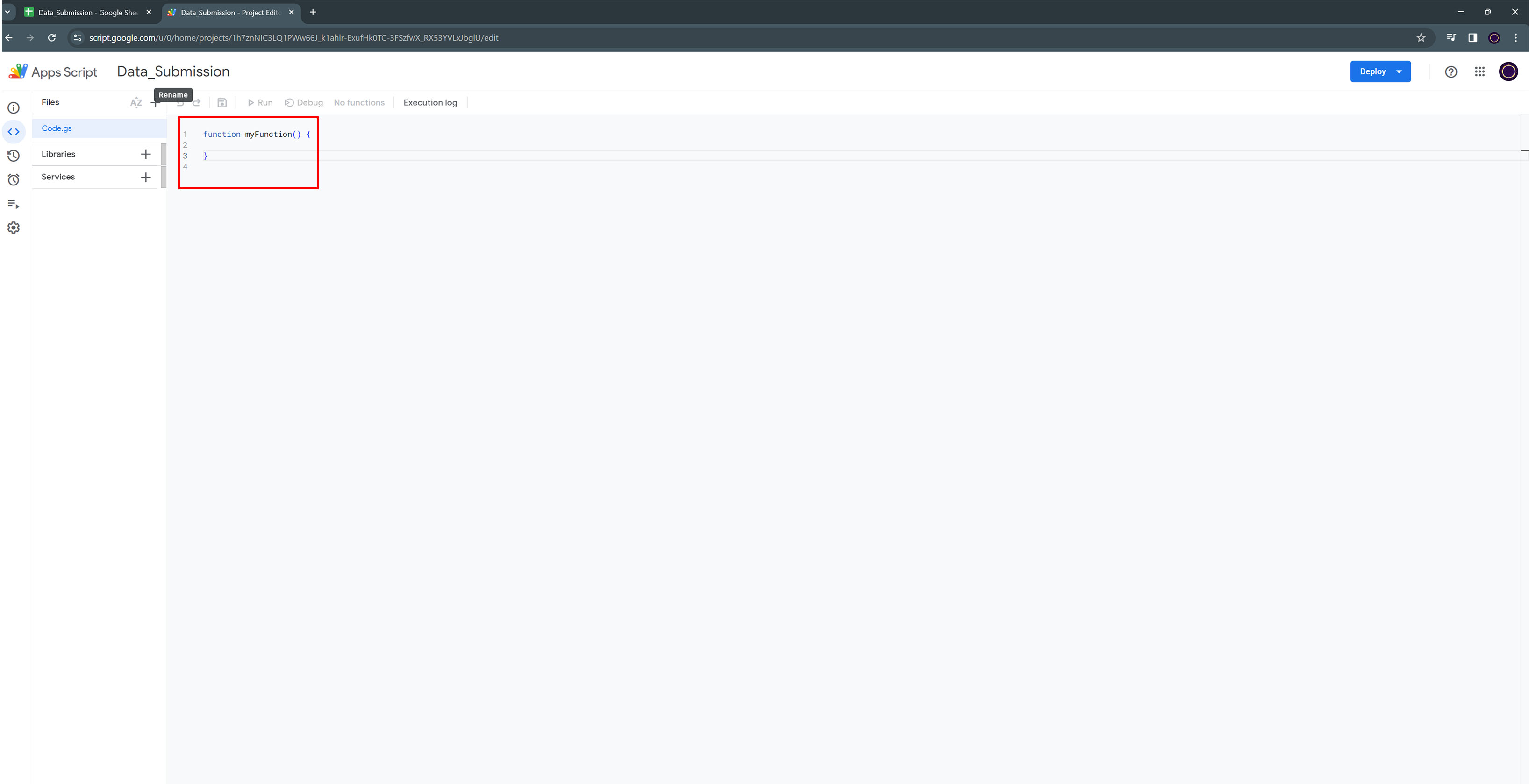 Google Apps Script Google Apps Script